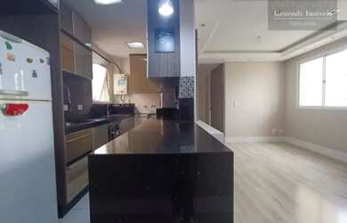 Imagem: O apartamento possui 2 Dormitórios, 1 Banheiro, 1 Vaga na garagem