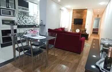 Imagem: O apartamento na cobertura possui 2 Dormitórios, 2 Banheiros