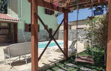 Imagem 4: Casa na praia de Jaconé. Piscina, Churrasqueira, VarandaeVista para o...