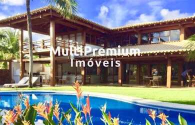 Imagem: A casa em condomínio possui 5 Dormitórios, 5 Banheiros, 5