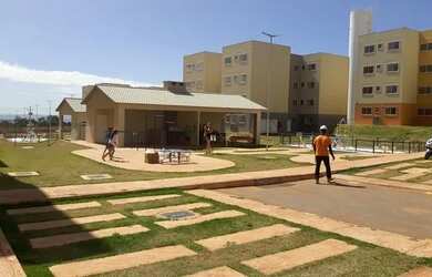 Imagem: O apartamento possui 3 Dormitórios, 2 Banheiros, 1 Vaga na