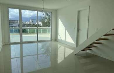 Imagem: O apartamento na cobertura possui 1 Dormitório, 3 Banheiros