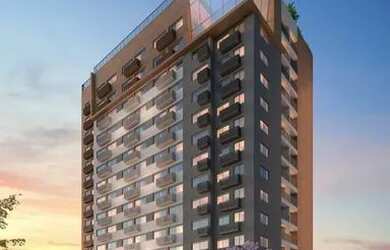 Imagem: O apartamento à venda possui 1 Dormitório, 1 Banheiro e 37m²