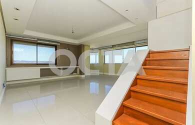 Imagem: O apartamento na cobertura possui 3 Dormitórios, 3 Banheiros