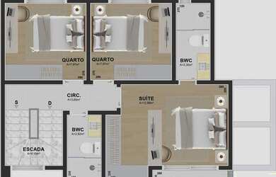 Imagem 12: SOBRADO NO PORTÃO - NOVOS