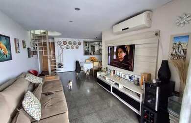 Imagem: O apartamento na cobertura possui 4 Dormitórios, 4 Banheiros