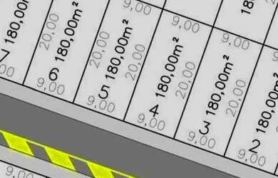Imagem: O terreno possui 180m² de Área e Imóvel novo e está localizado