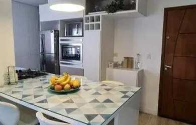 Imagem: O apartamento na cobertura possui 2 Dormitórios, 2 Banheiros