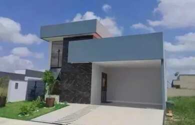 Imagem: A casa em condomínio possui 3 Dormitórios, 4 Banheiros, 1