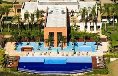 Imagem: O terreno possui 420m² de Área e está localizado em Tamboré