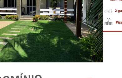 Imagem: A casa em condomínio possui 4 Dormitórios, 3 Banheiros, 2