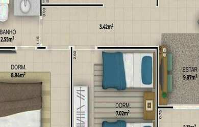 Imagem 8: Be Lifeclub - Apartamentos na Região do Turu com Descontos de até 47...