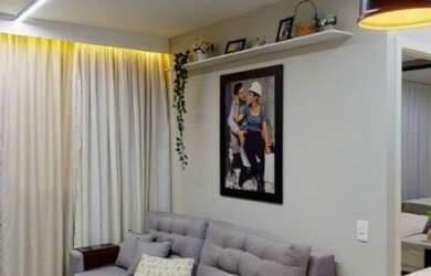 Imagem: O apartamento possui 2 Dormitórios, 1 Banheiro e 1 Vaga na