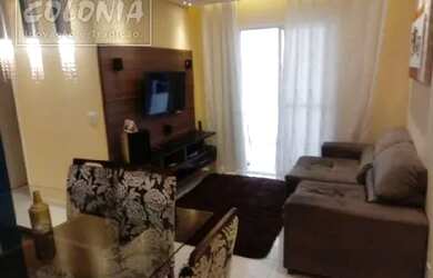 Imagem: O apartamento possui 3 Dormitórios, 2 Banheiros, 2 Vagas na