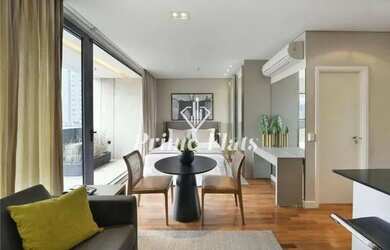 Imagem: O studio possui 1 Dormitório, 1 Banheiro, 1 Vaga na garagem