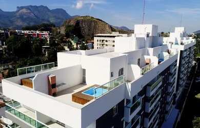 Imagem: O apartamento na cobertura para alugar possui 4 Dormitórios