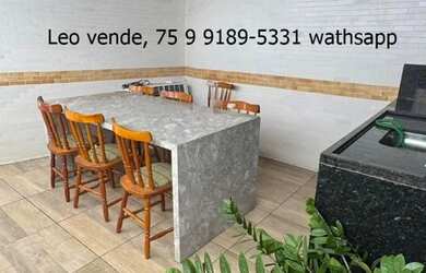 Imagem: A casa em condomínio possui 3 Dormitórios, 2 Banheiros, 1