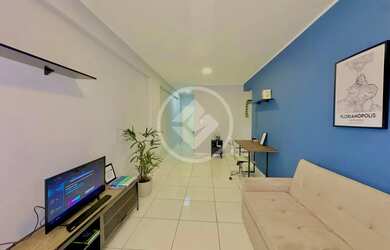 Imagem: O apartamento possui 1 Dormitório, 1 Banheiro, 51m² de Área