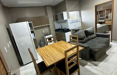 Imagem: O apartamento possui 1 Dormitório, Acomodam 3 pessoas, Imóvel