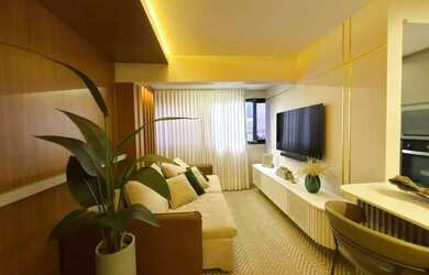 Imagem: O apartamento possui 2 Dormitórios, 2 Banheiros, 2 Vagas na