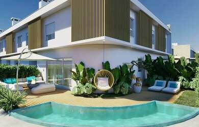 Imagem 5: Casas no condominío Oásis Residence com 2 quartos no bairro Village...