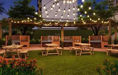 Imagem: O apartamento possui 2 Dormitórios, 1 Banheiro, 1 Vaga na garagem