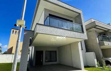 Imagem: A casa em condomínio possui 3 Dormitórios, 4 Banheiros, 3