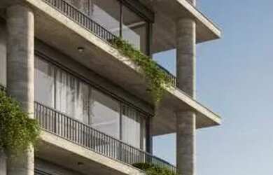 Imagem: O apartamento na cobertura possui 3 Dormitórios, 5 Banheiros