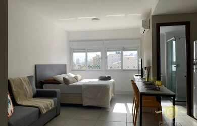 Imagem 11: Apartamento Tipo Estúdio. Ambientes Conjugados. Para alugar. Área 30...