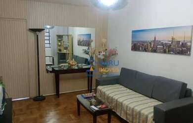 Imagem: O apartamento possui 1 Dormitório, 1 Banheiro, 40m² de Área