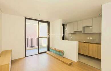 Imagem: O apartamento possui 1 Dormitório, 1 Banheiro, 55m² de Área