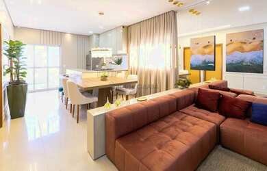 Imagem: A casa em condomínio possui 2 Dormitórios, 3 Banheiros, 2