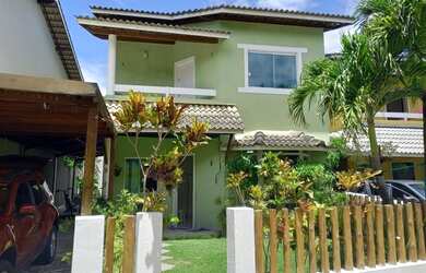 Imagem: A casa em condomínio para alugar possui 4 Dormitórios, 3 Banheiros