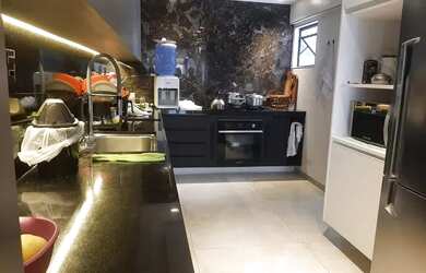 Imagem: O apartamento na cobertura possui 4 Dormitórios, 4 Banheiros