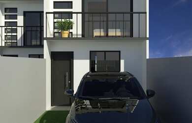 Imagem: A casa possui 2 Dormitórios, 1 Banheiro, 1 Vaga na garagem