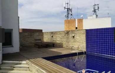 Imagem: O apartamento na cobertura possui 3 Dormitórios, 5 Banheiros