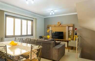 Imagem: A casa em condomínio à venda possui 3 Dormitórios, 2 Banheiros