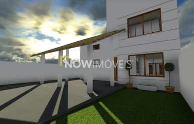 Imagem: A casa possui 2 Dormitórios, 2 Banheiros, 3 Vagas na garagem