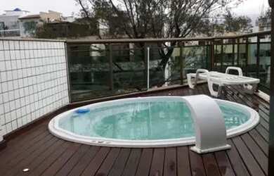 Imagem: O apartamento na cobertura possui 4 Dormitórios, 1 Banheiro