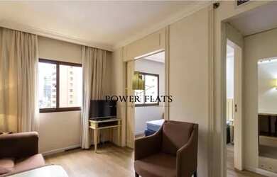 Imagem: O studio possui 1 Dormitório, 1 Banheiro, 1 Vaga na garagem