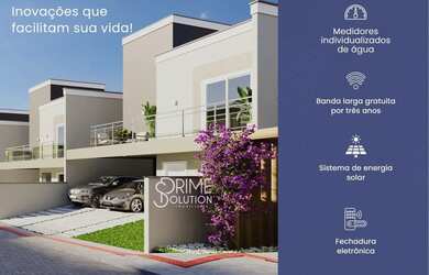 Imagem: A casa em condomínio possui 3 Dormitórios, 5 Banheiros, 2