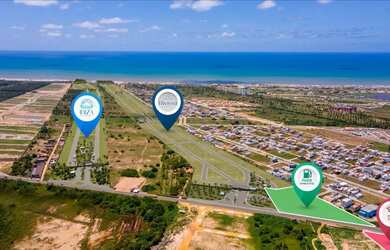 Imagem: O terreno possui 240m² de Área e está localizado em Barra