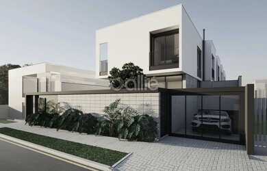 Imagem: A casa em condomínio possui 3 Dormitórios, 2 Banheiros, 2