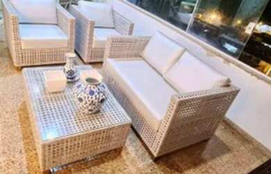 Imagem: O apartamento possui 4 Dormitórios, 5 Banheiros e 210m² de