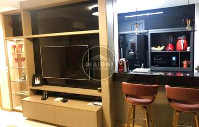 Imagem: O apartamento possui 3 Dormitórios, 2 Banheiros, 2 Vagas na