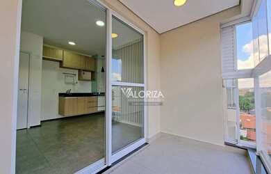 Imagem: O apartamento possui 1 Dormitório, 1 Banheiro, 1 Vaga na garagem