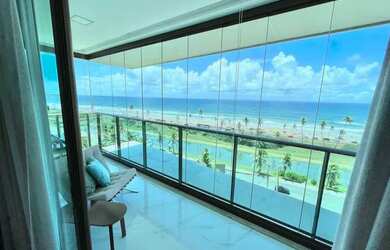 Imagem 15: Apartamento, Jaguaribe. Piscina, Churrasqueira, VarandaeVista para o mar