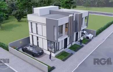 Imagem: A casa possui 2 Dormitórios, 3 Banheiros, 2 Vagas na garagem