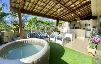 Imagem: O apartamento na cobertura possui 3 Dormitórios, 4 Banheiros