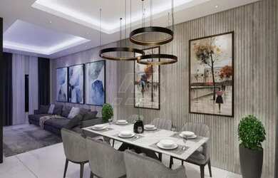 Imagem: A casa em condomínio possui 3 Dormitórios, 2 Banheiros, 2